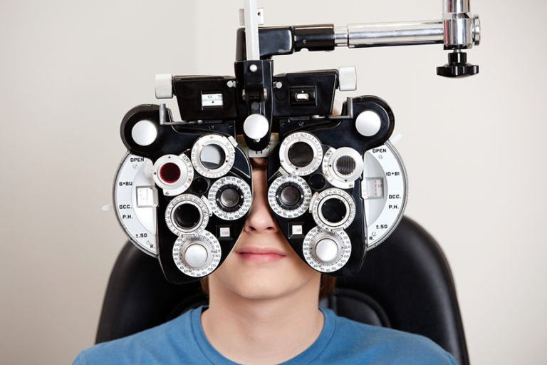 A Routine Eye Exam